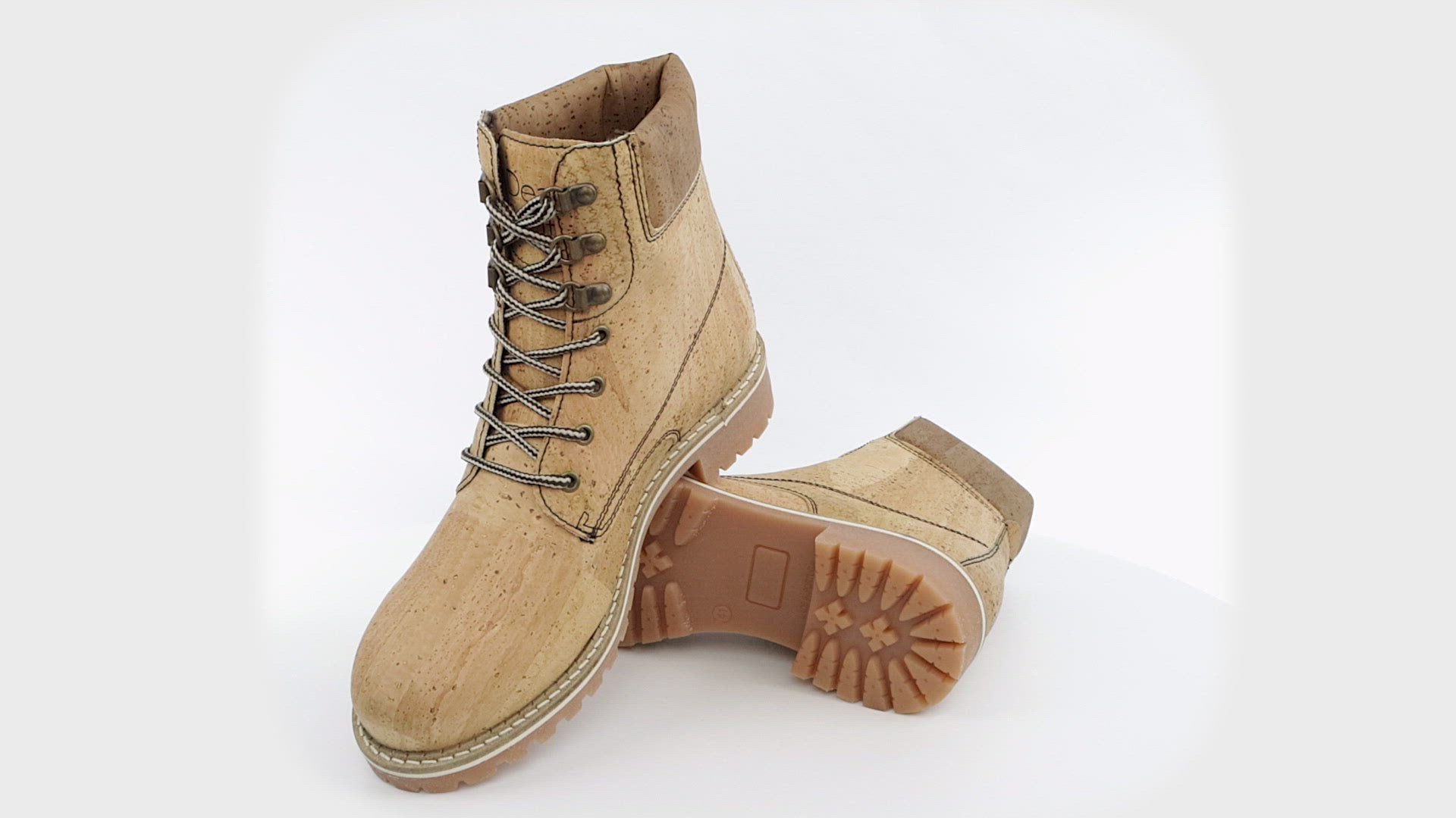 Anti Odor Cork Leather Boots